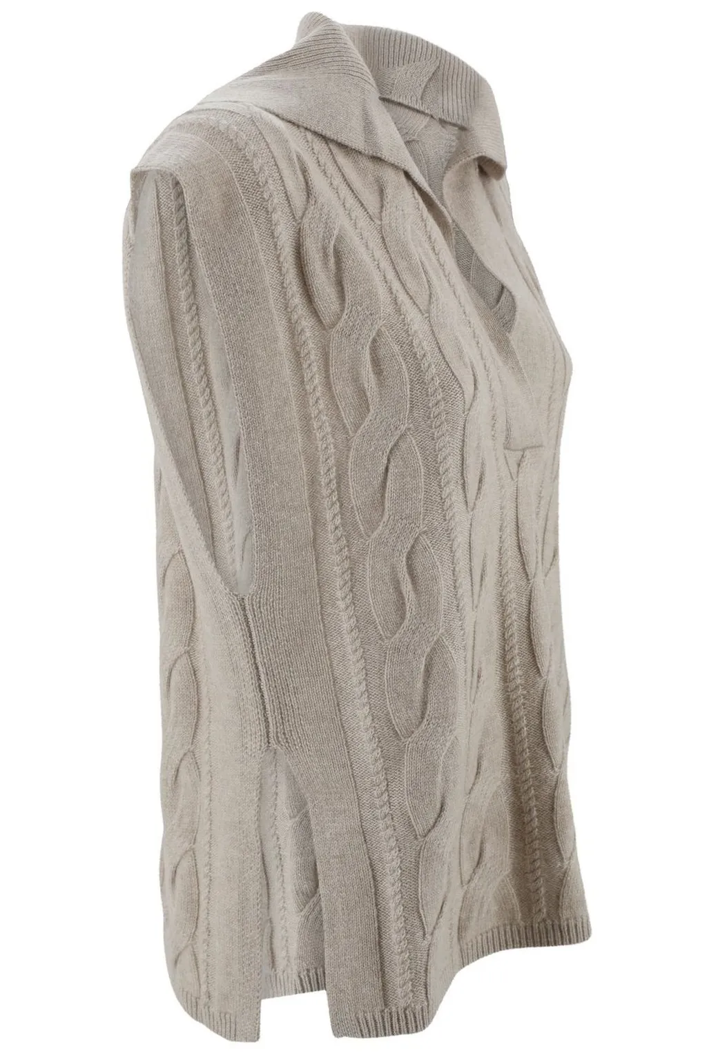 Max Mara Studio Knitted Polo Vest