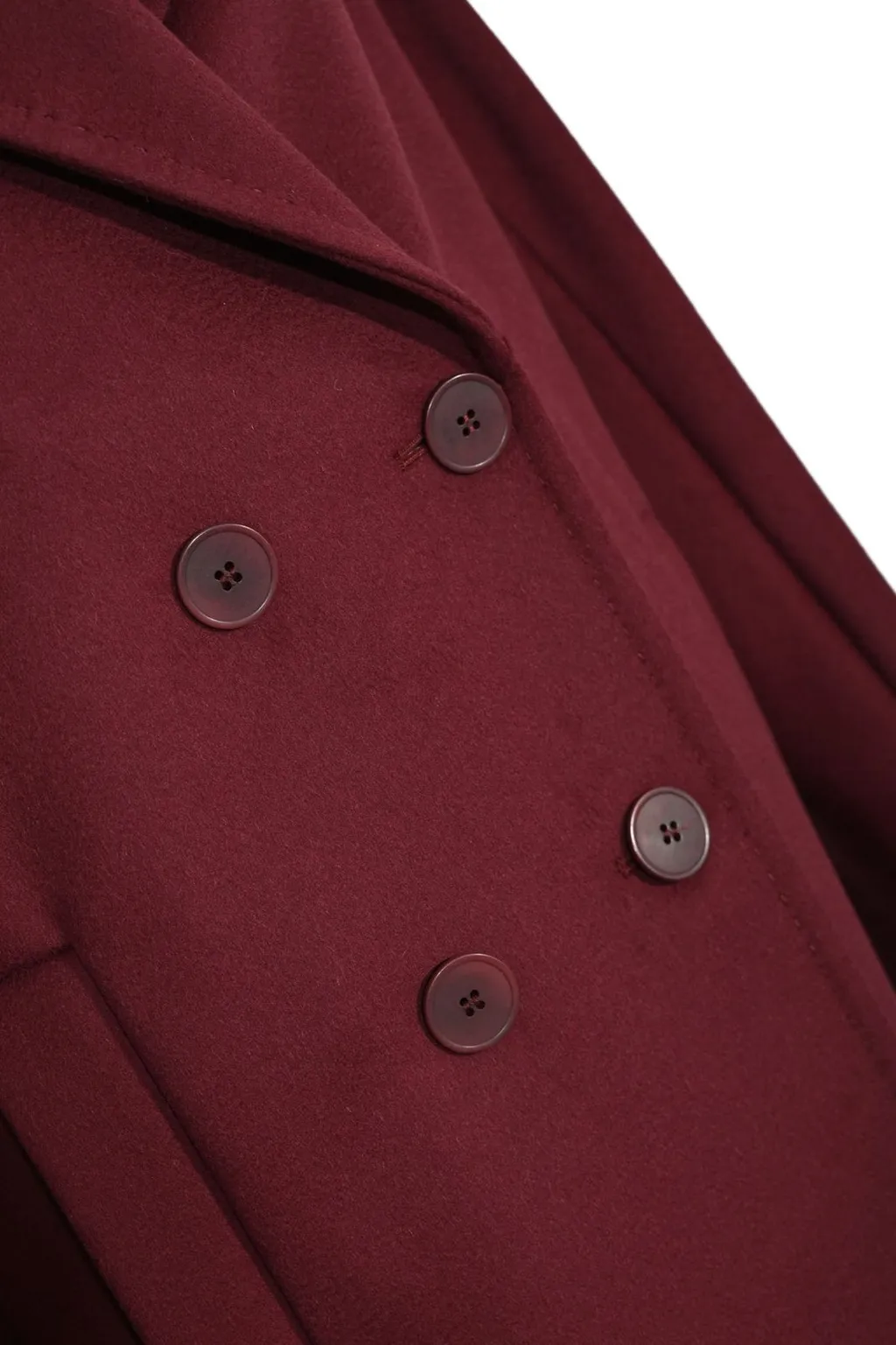 Max Mara Studio Agenda Double-Breasted Long Coat