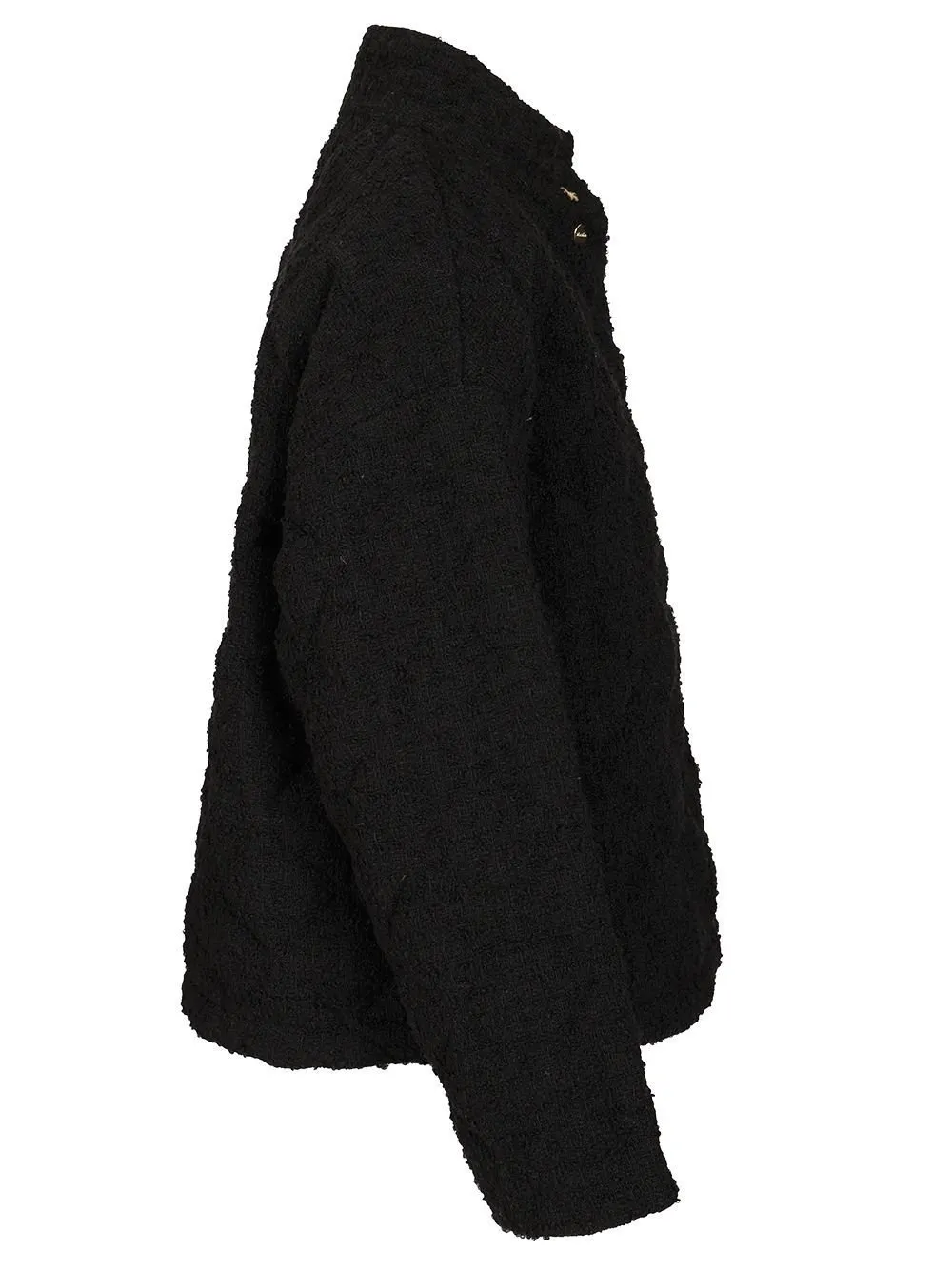 Max Mara Studio Button-Up Puffer Jacket