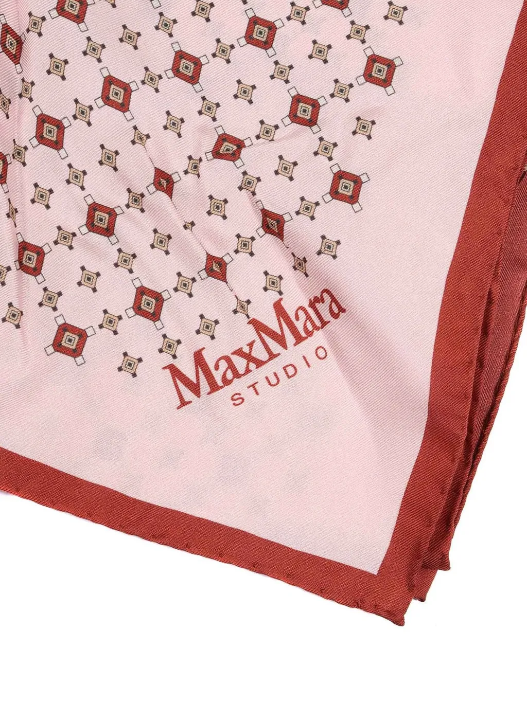 Max Mara Studio Lontra Pattern-Printed Scarf