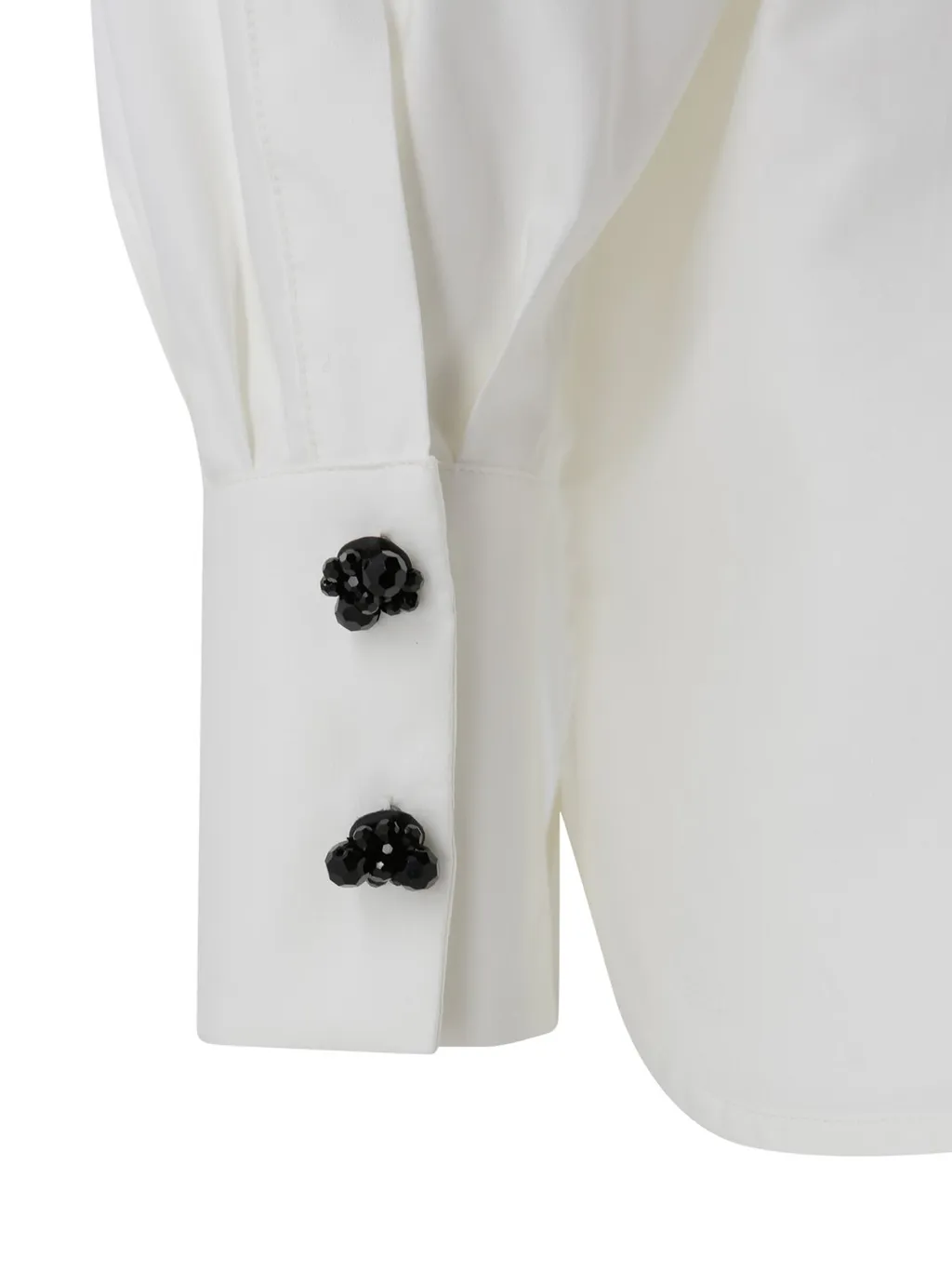 Max Mara Studio Roll Bow Embellished Shirt