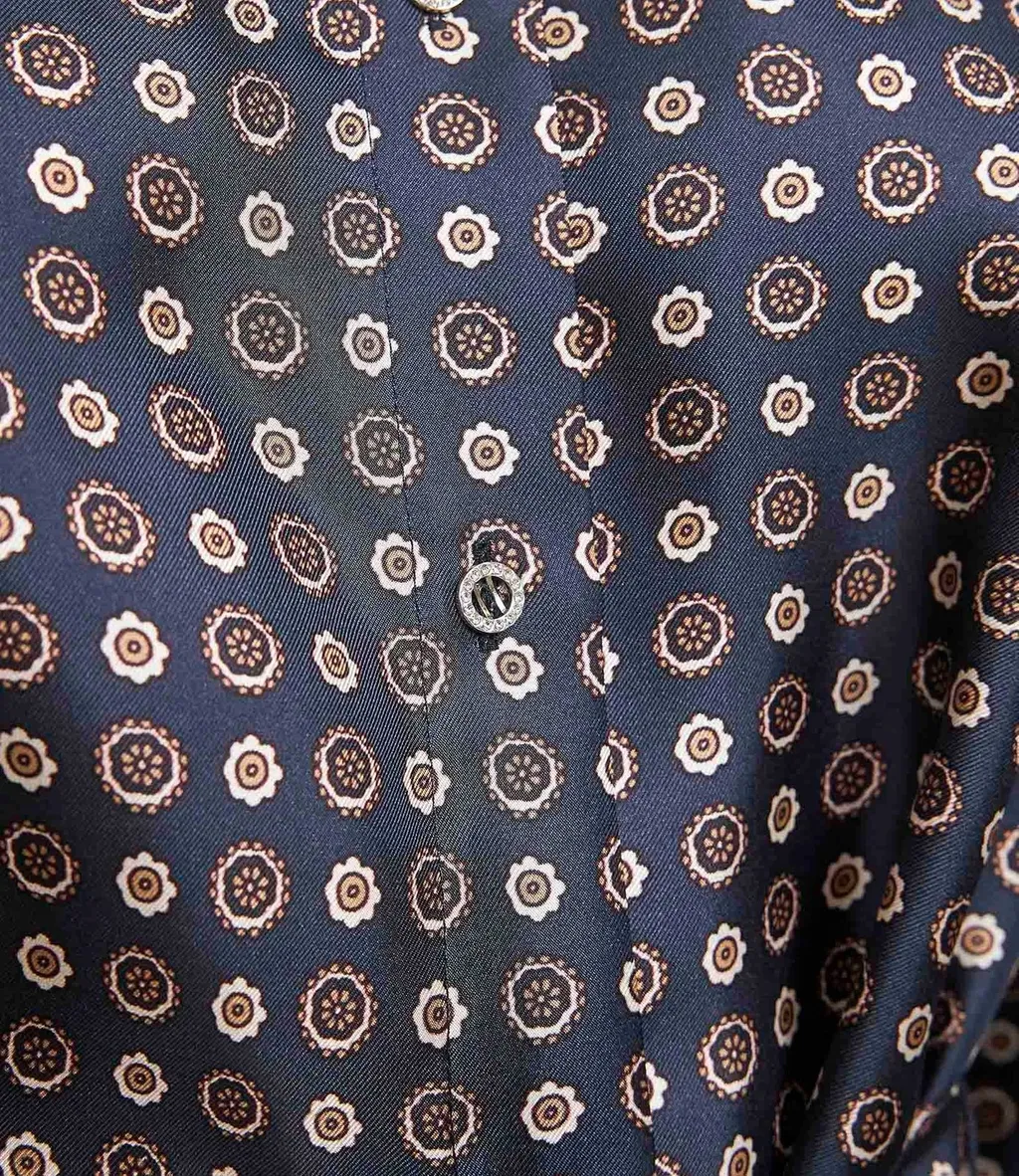 Max Mara Studio Pattern-Printed Shirt