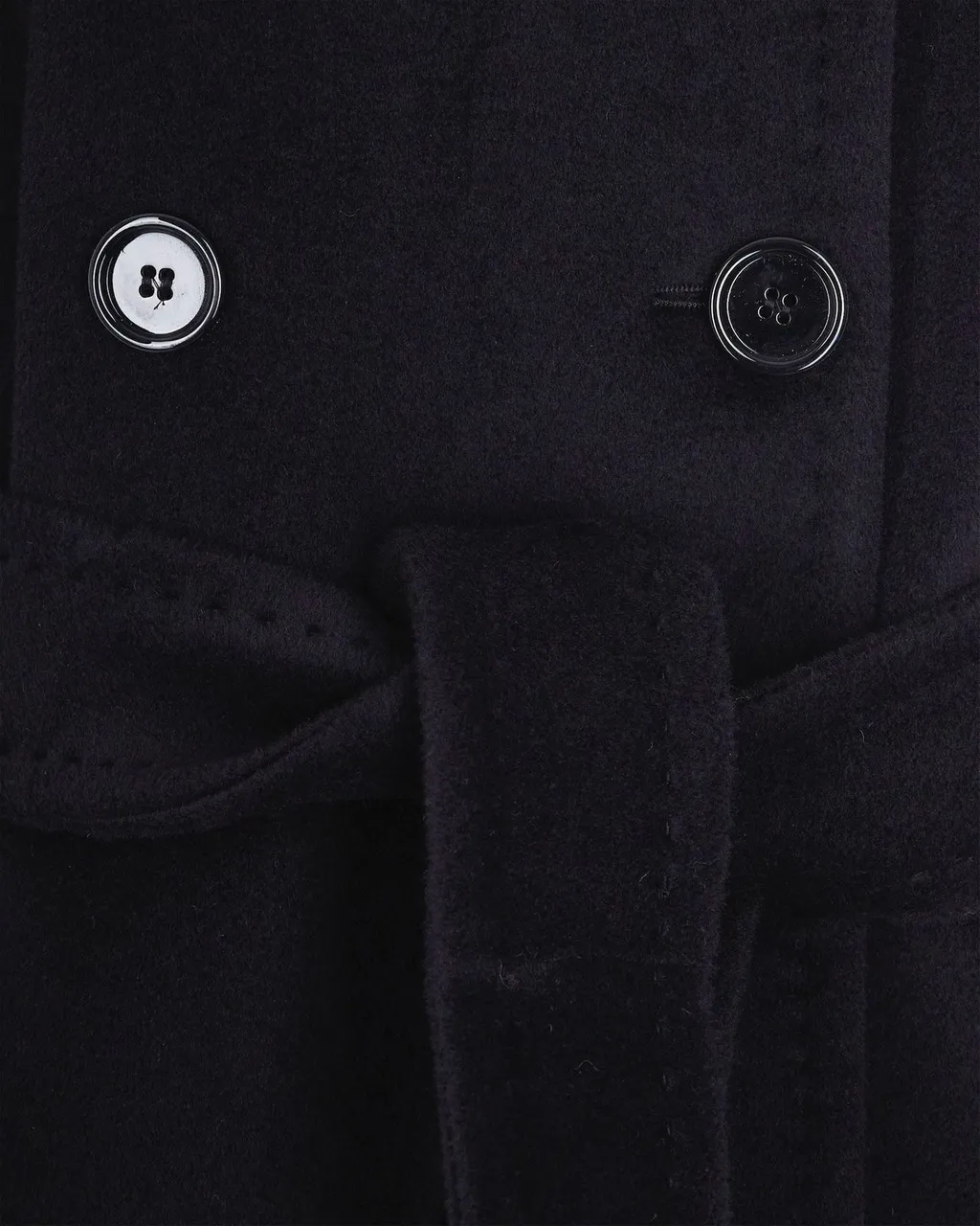 Max Mara Studio Arezzo Double-Breasted Belted Coat