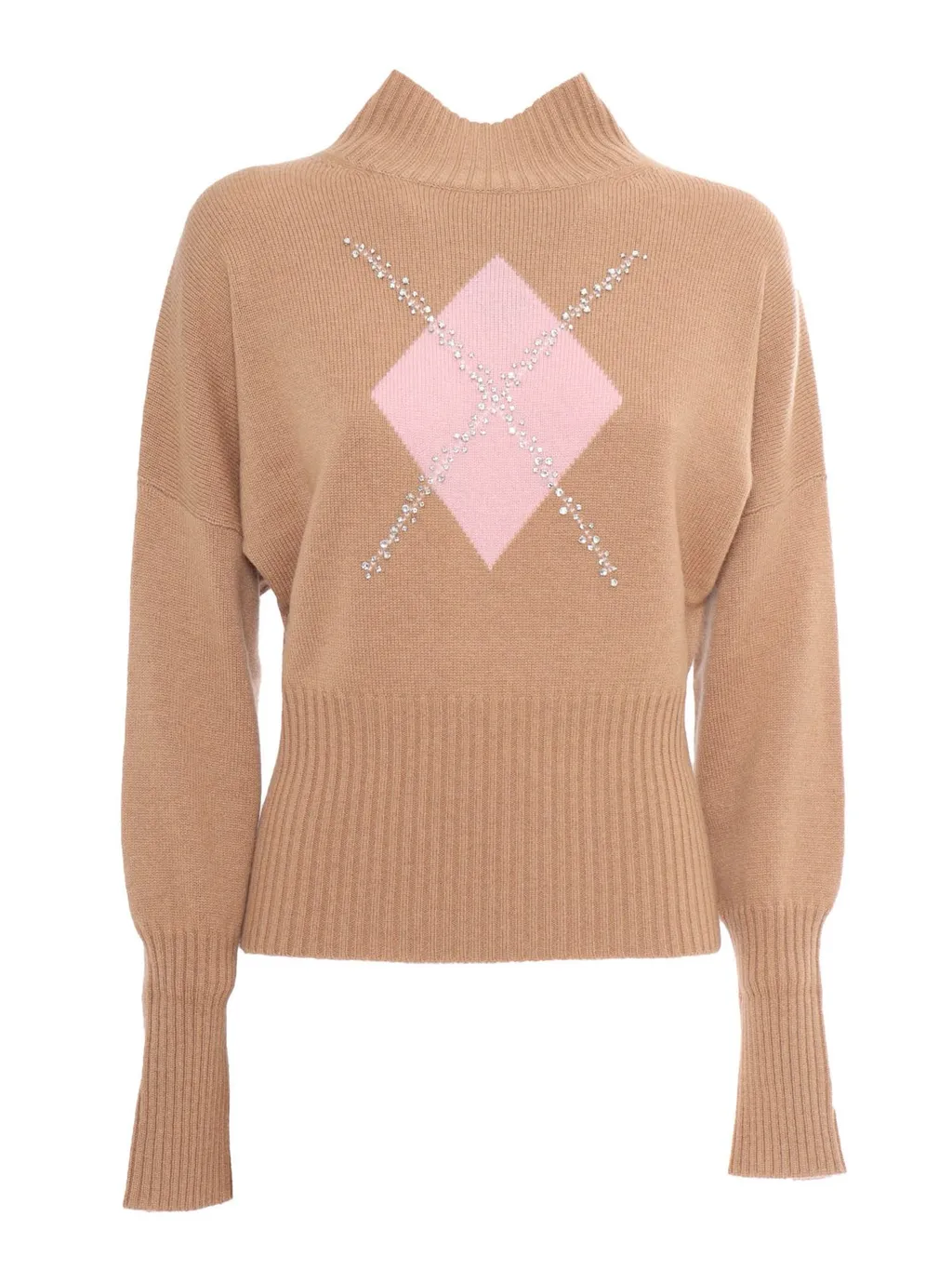 Max Mara Studio High Neck Long-Sleeved Jumper