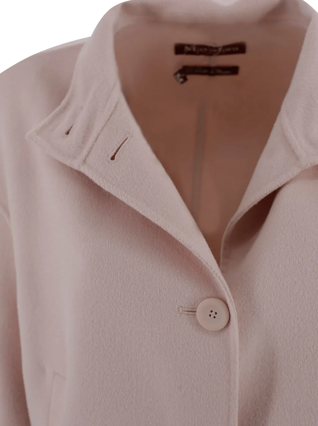 Max Mara Studio Short-Sleeved Button-Up Jacket