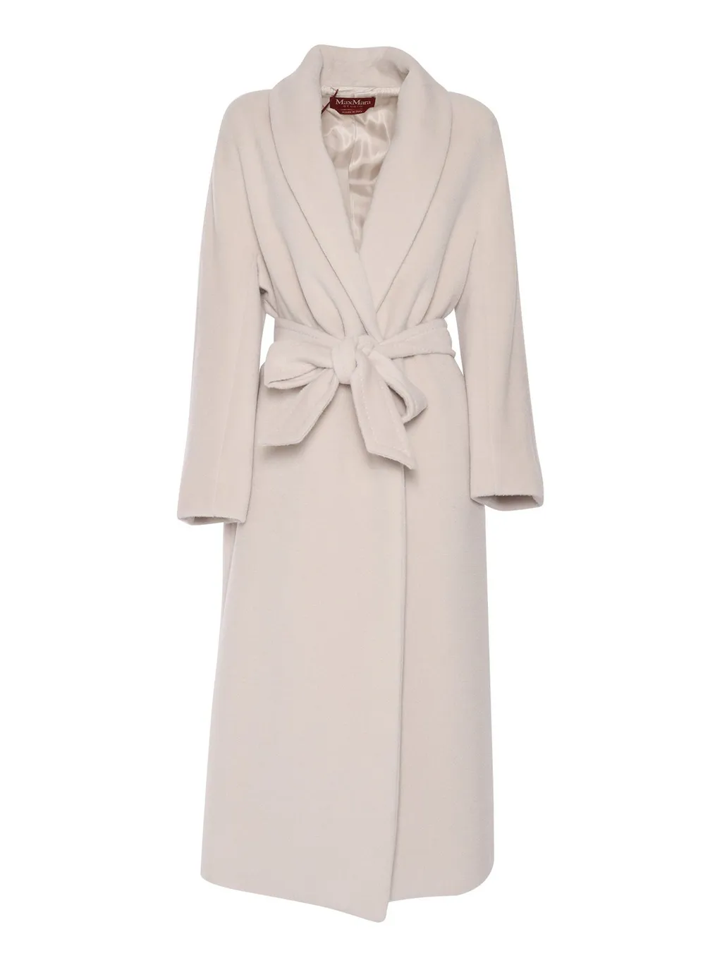 Max Mara Studio Belted Long-Sleeved Coat