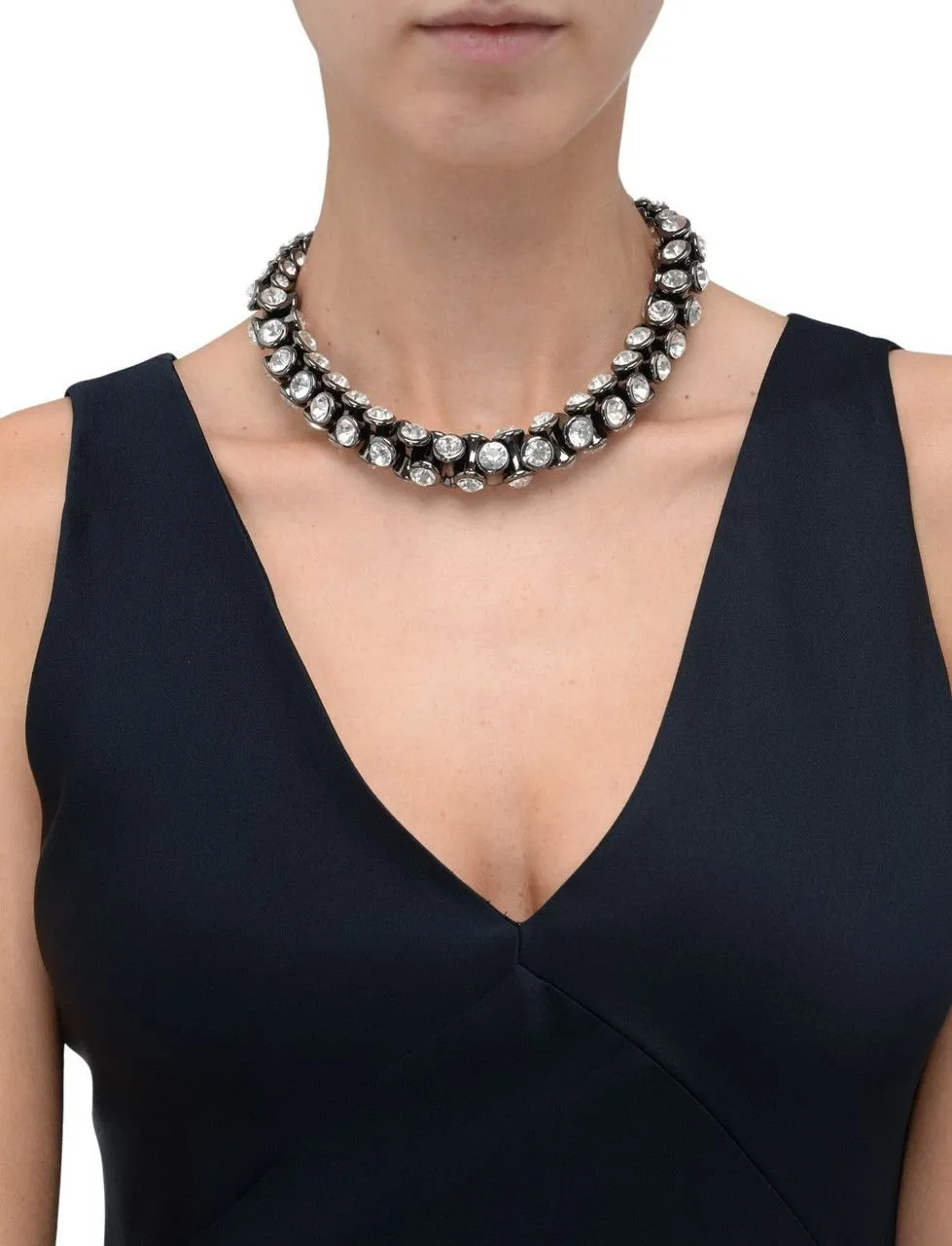Max Mara Studio V-Neck Sleeveless Dress