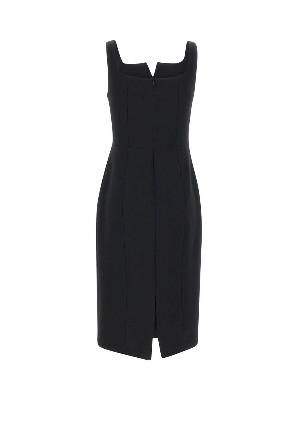 Max Mara Studio Back Slit Sleeveless Dress