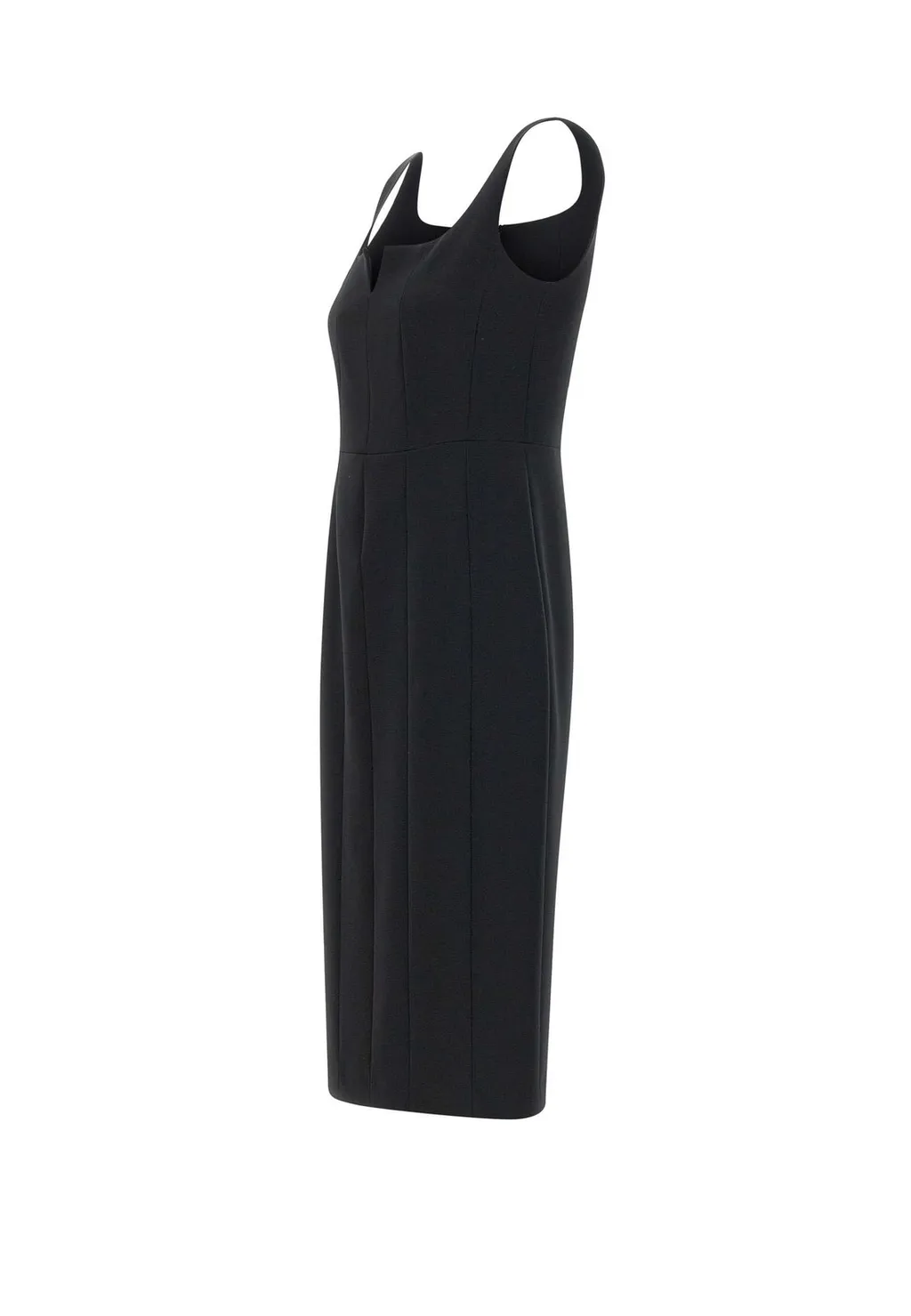 Max Mara Studio Back Slit Sleeveless Dress