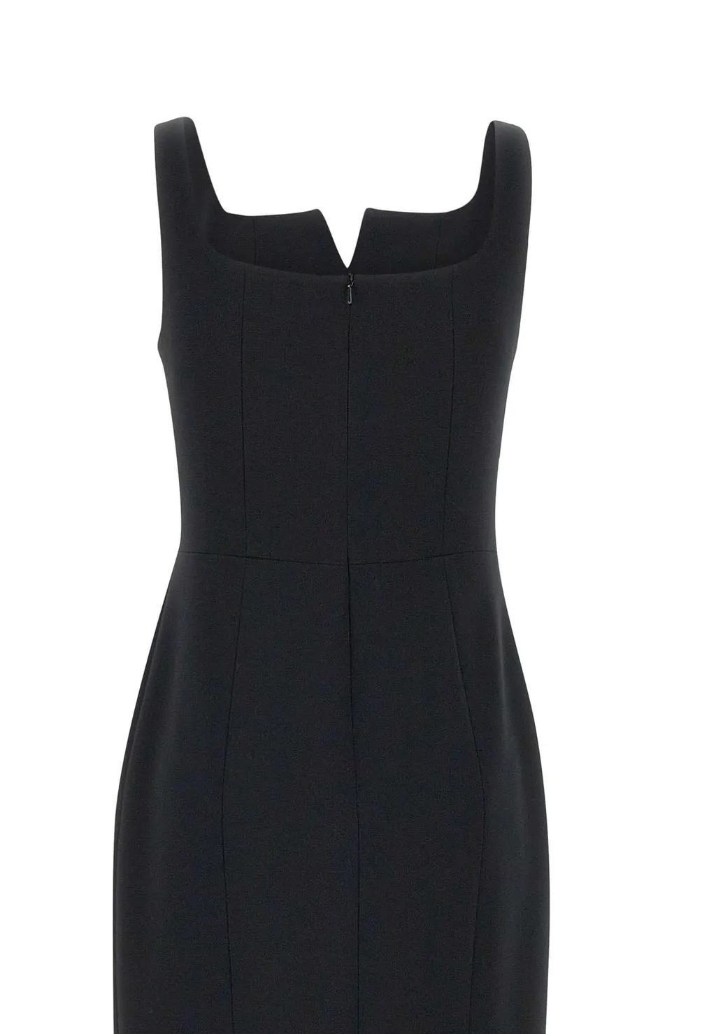 Max Mara Studio Back Slit Sleeveless Dress