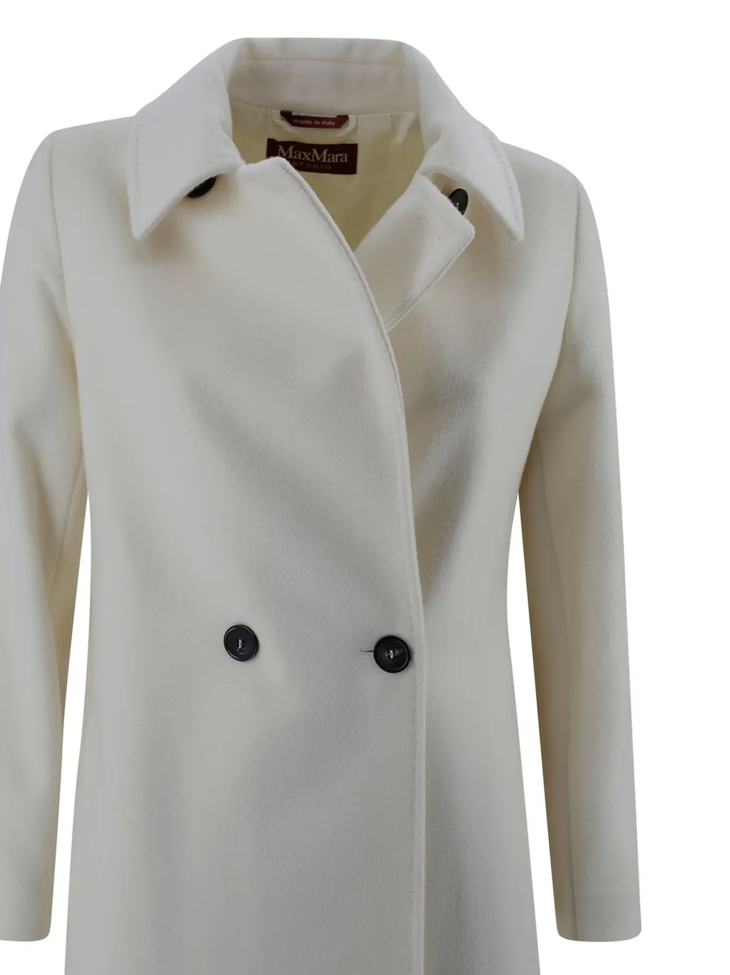Max Mara Studio Long-Sleeved Belted Coat
