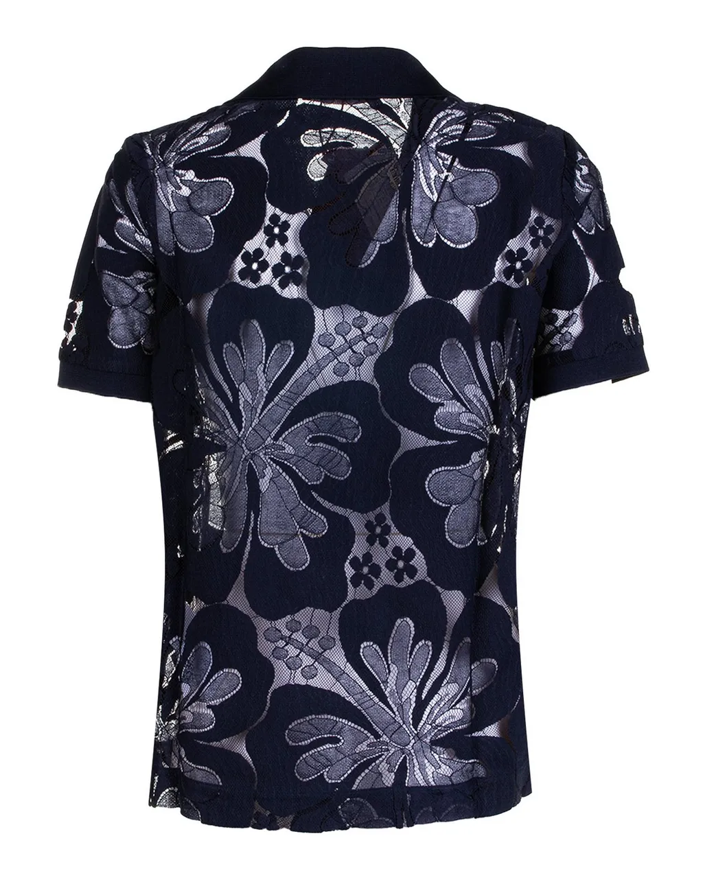 Max Mara Studio Romeo Floral Patterned Lace Detailed Top