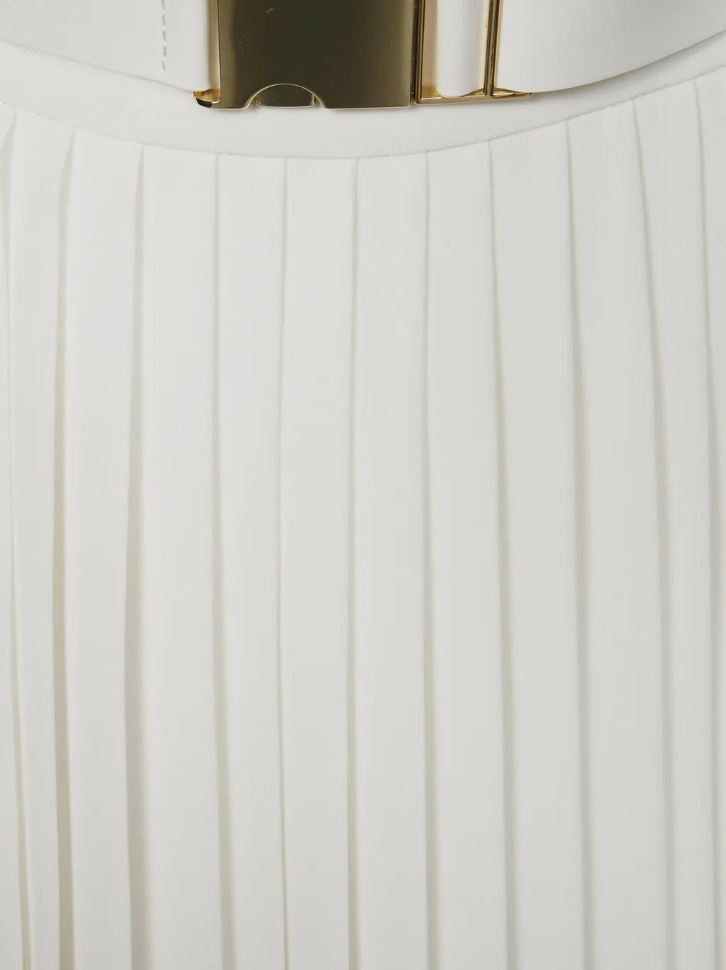 Max Mara Studio Savana Belted Pleated Skirt