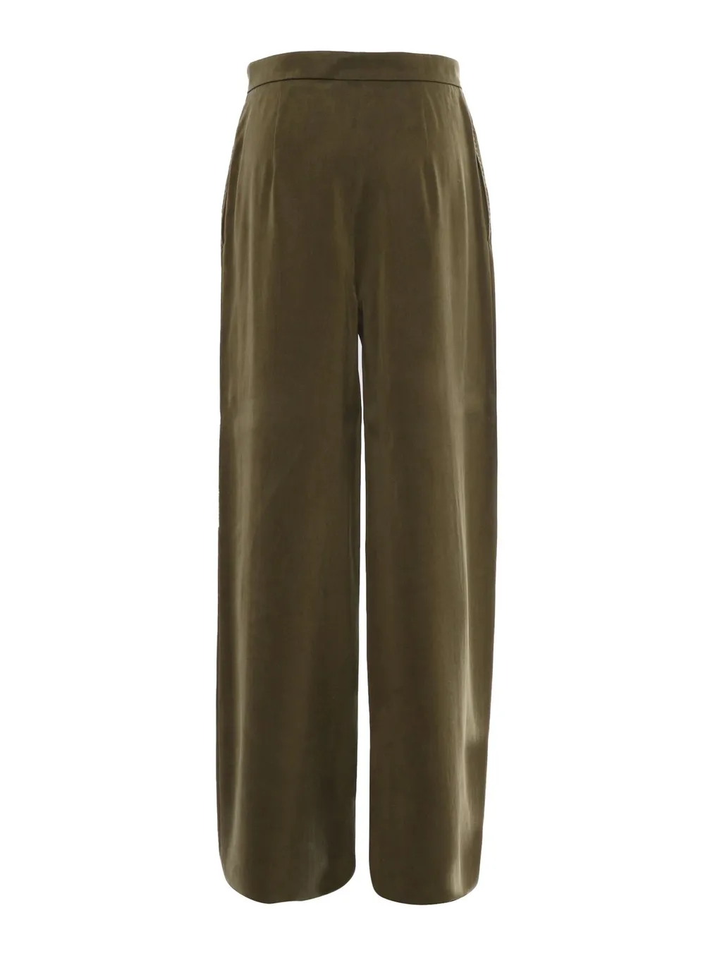 Max Mara Studio High Waist Wide Leg Trousers