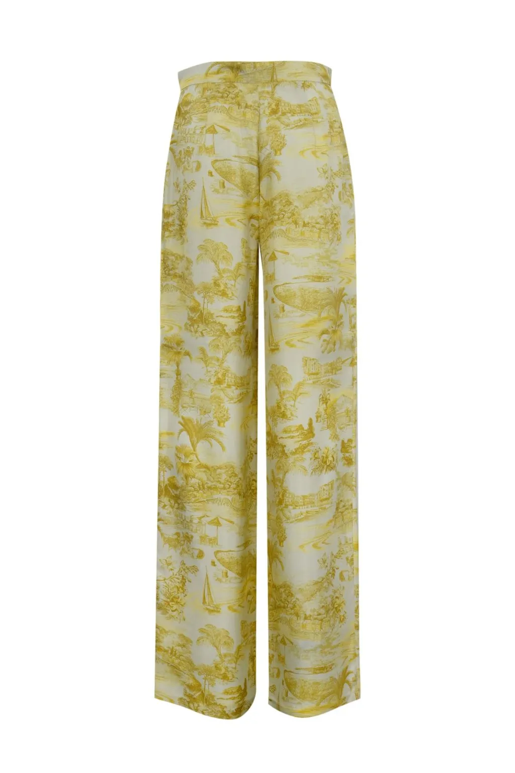 Max Mara Studio Zeus All-Over Printed Trousers