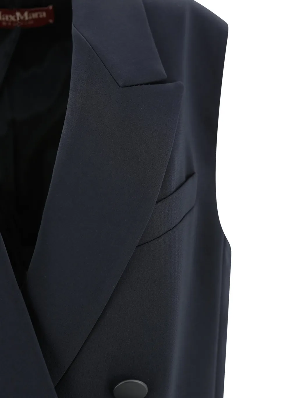 Max Mara Studio Pomez Double-Breasted Gilet