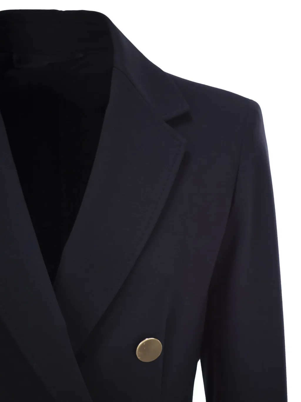 Max Mara Studio Lerici Double-Breasted Long-Sleeved Blazer