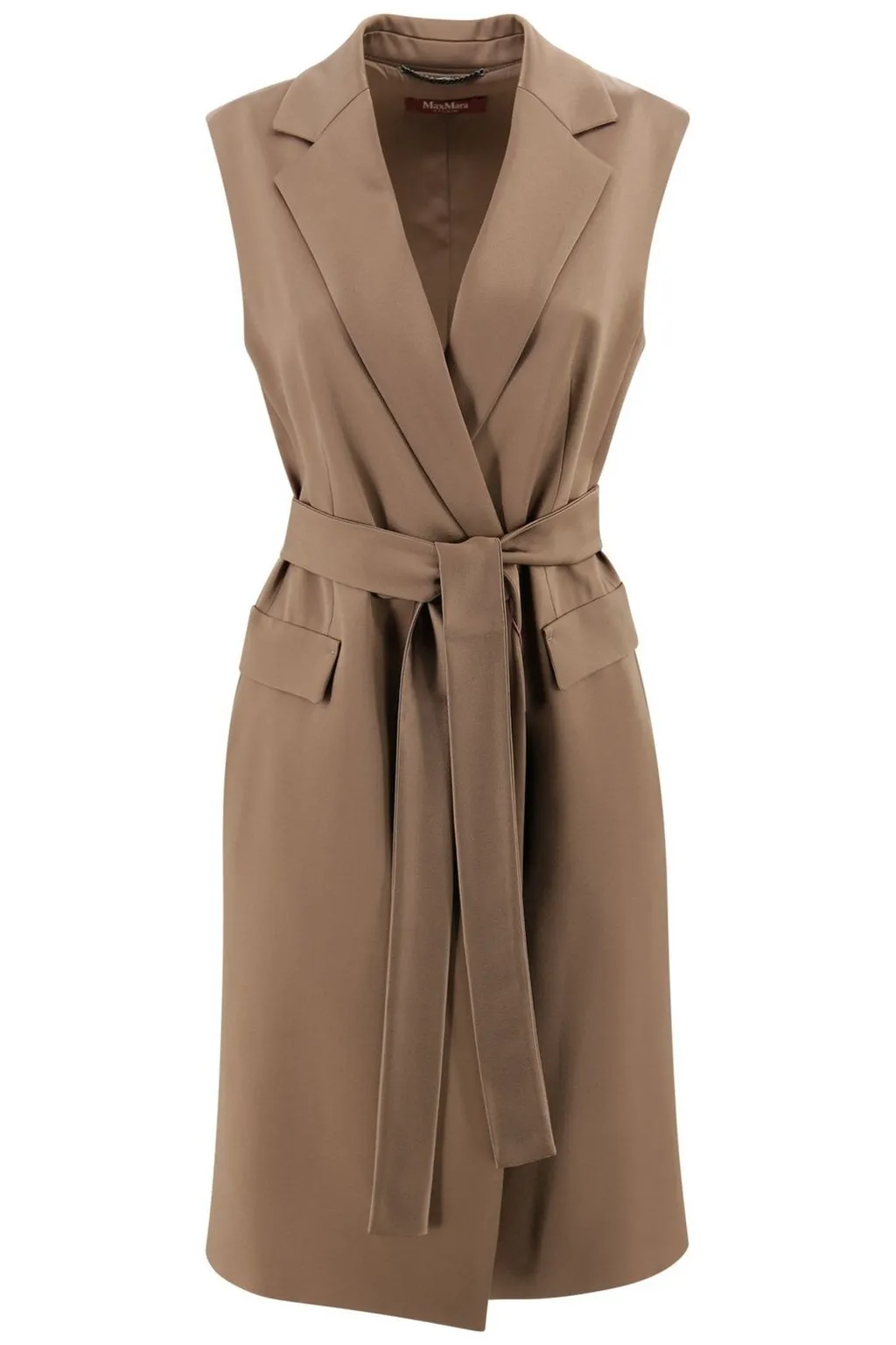 Max Mara Studio Afgano Belted Gilet