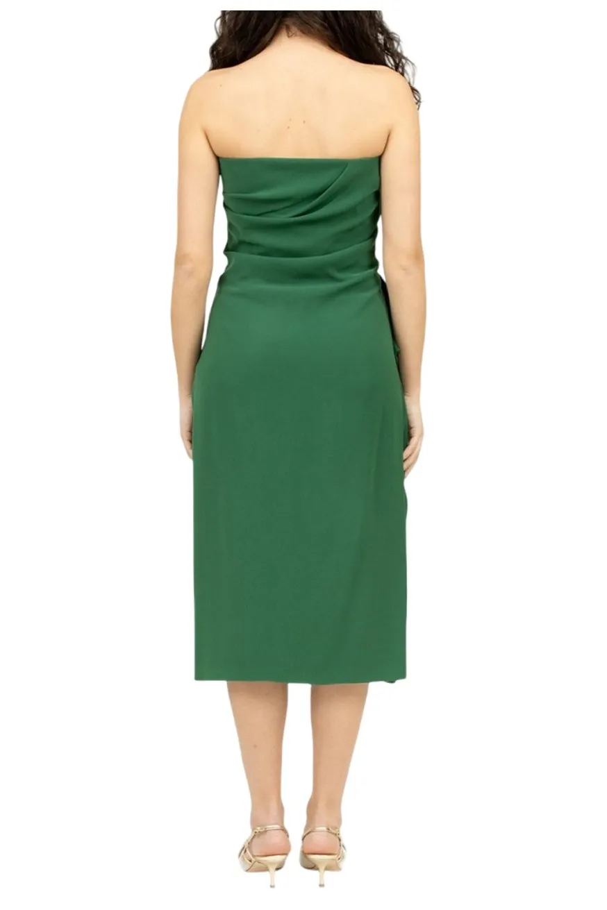 Max Mara Studio Strapless Midi Dress
