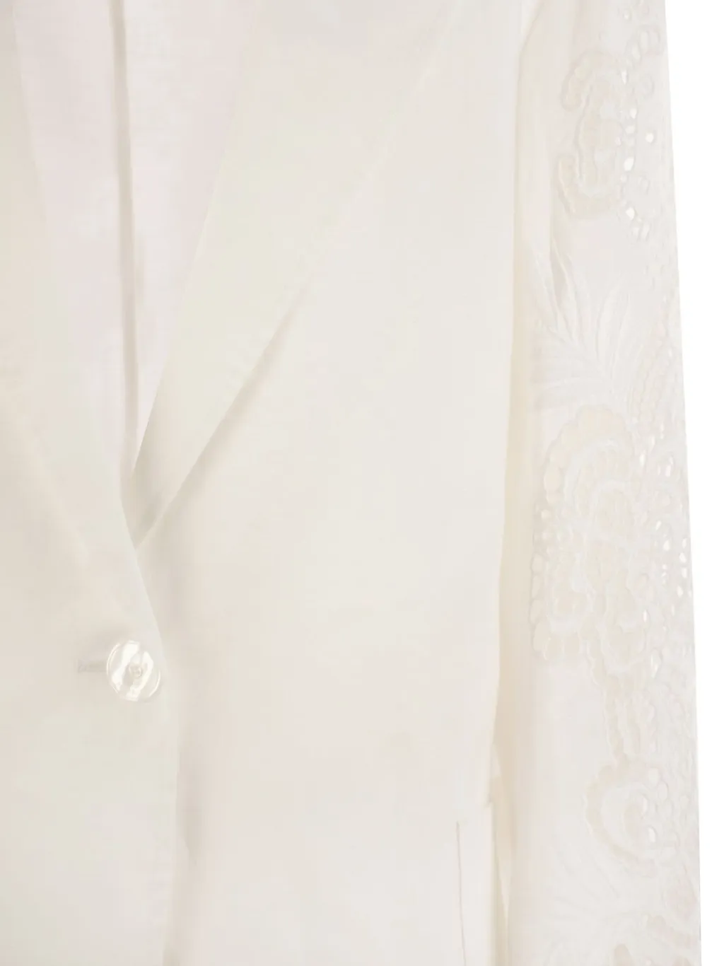 Max Mara Studio Angizia Embroidered Oversized Jacket
