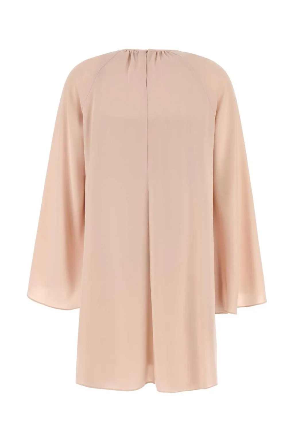 Max Mara Studio Madia Crewneck Long-Sleeved Dress