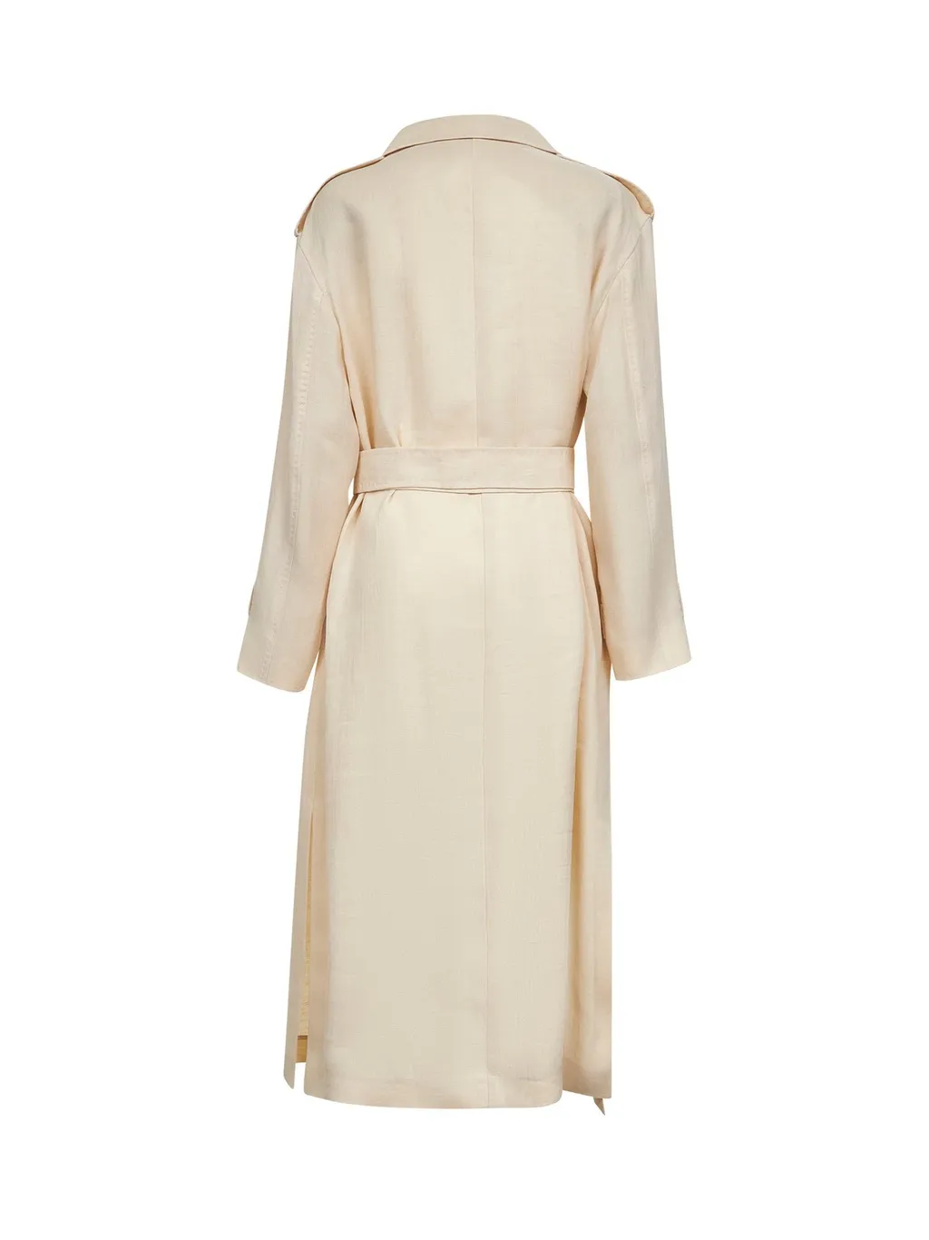 Max Mara Studio Vieste Double-Breasted Belted Coat