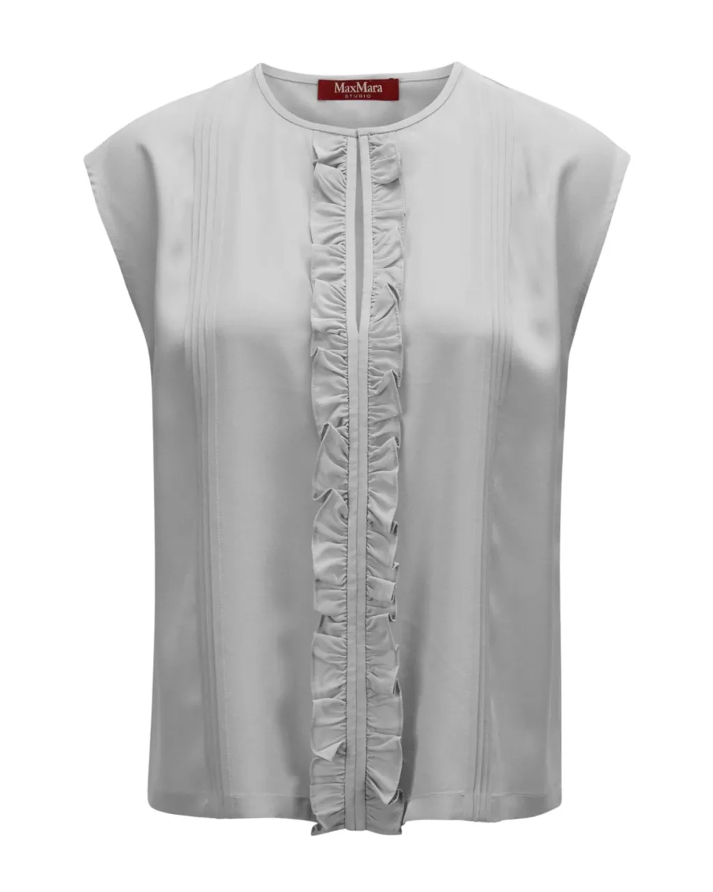 Max Mara Studio Crewneck Sleeveless Top