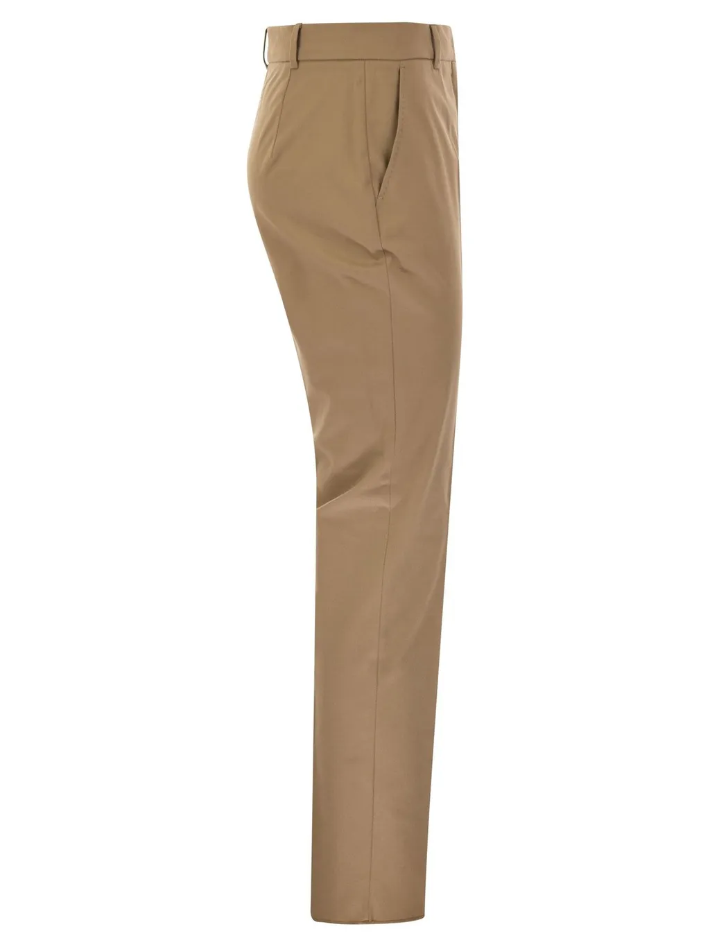 Max Mara Studio High Waist Straight Leg Trousers