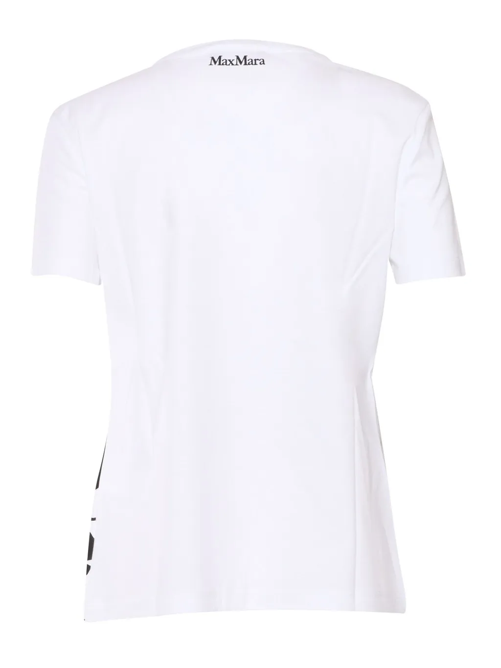 Max Mara Studio Floral Printed Crewneck T-Shirt
