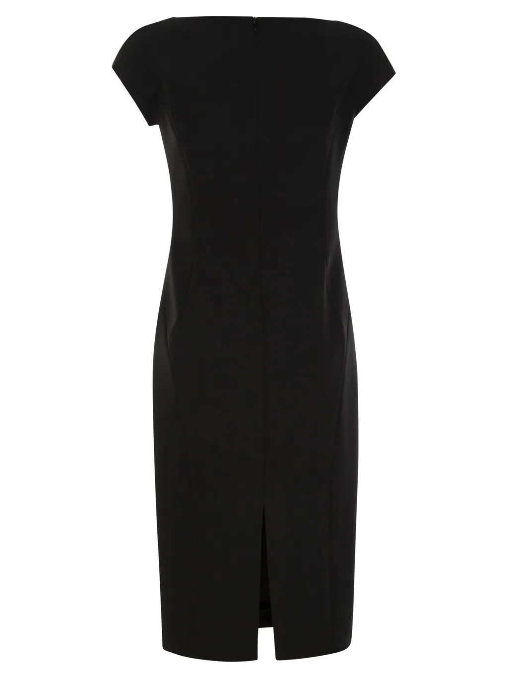 Max Mara Studio Visby V-Neck Short-Sleeved Dress