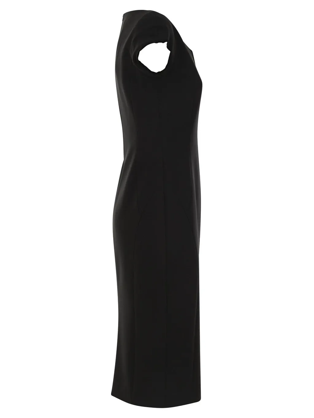 Max Mara Studio Visby V-Neck Short-Sleeved Dress