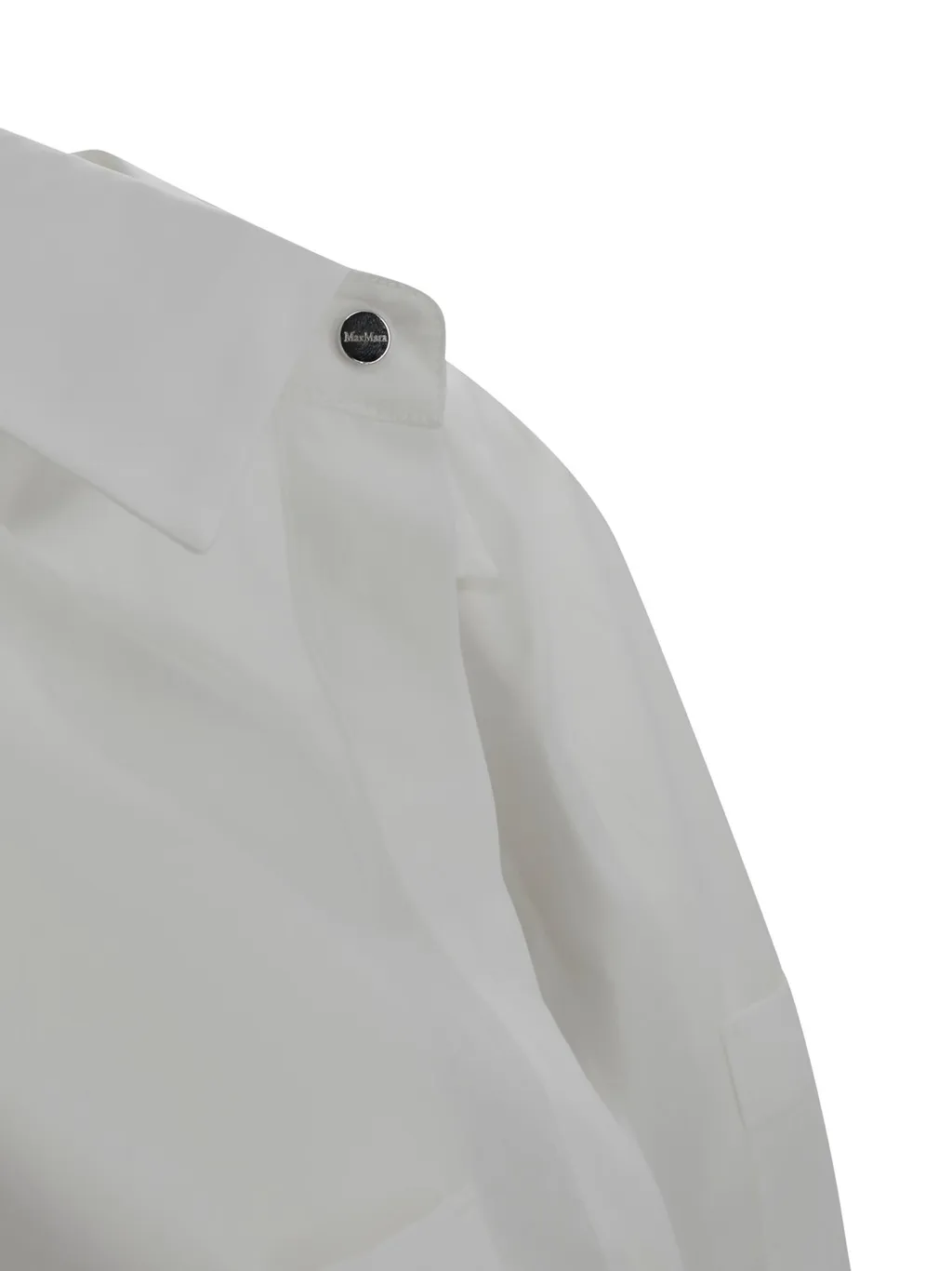 Max Mara Studio Button-Up Long-Sleeved Shirt