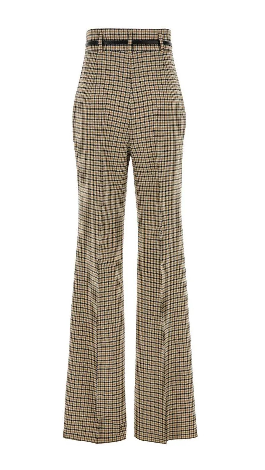Max Mara Studio Belted Checked Pants