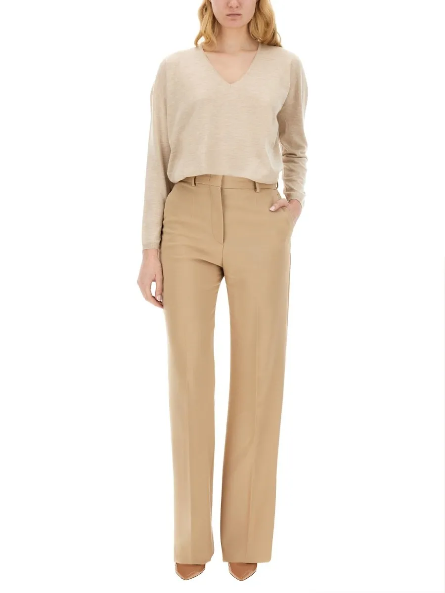Max Mara Freccia V-Neck Long-Sleeved Jumper