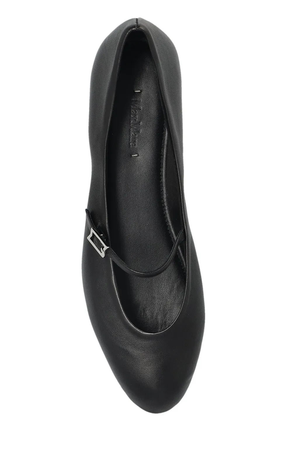 Max Mara Buckle Detailed Slip-On Flat Shoes