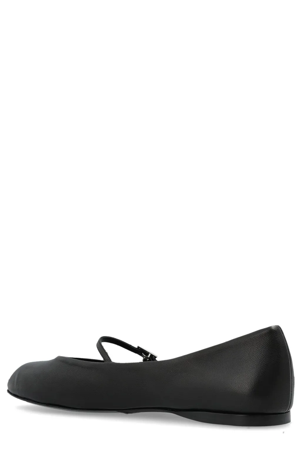Max Mara Buckle Detailed Slip-On Flat Shoes