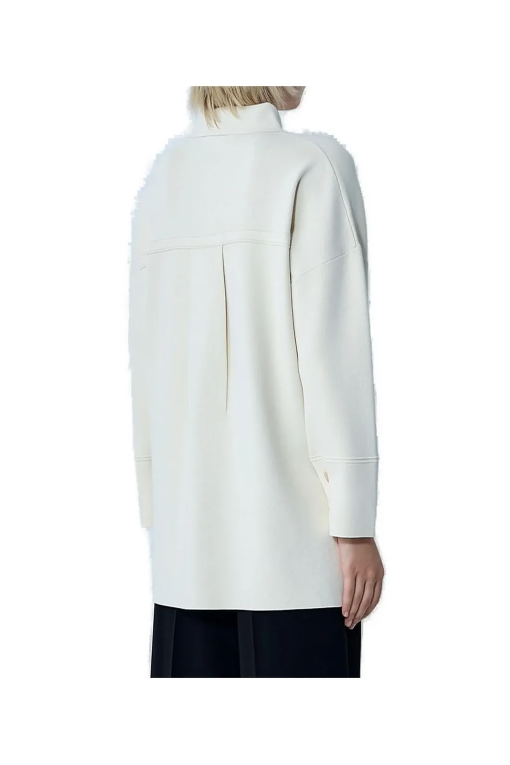 Max Mara Vand Logo Embroidered Polo Top