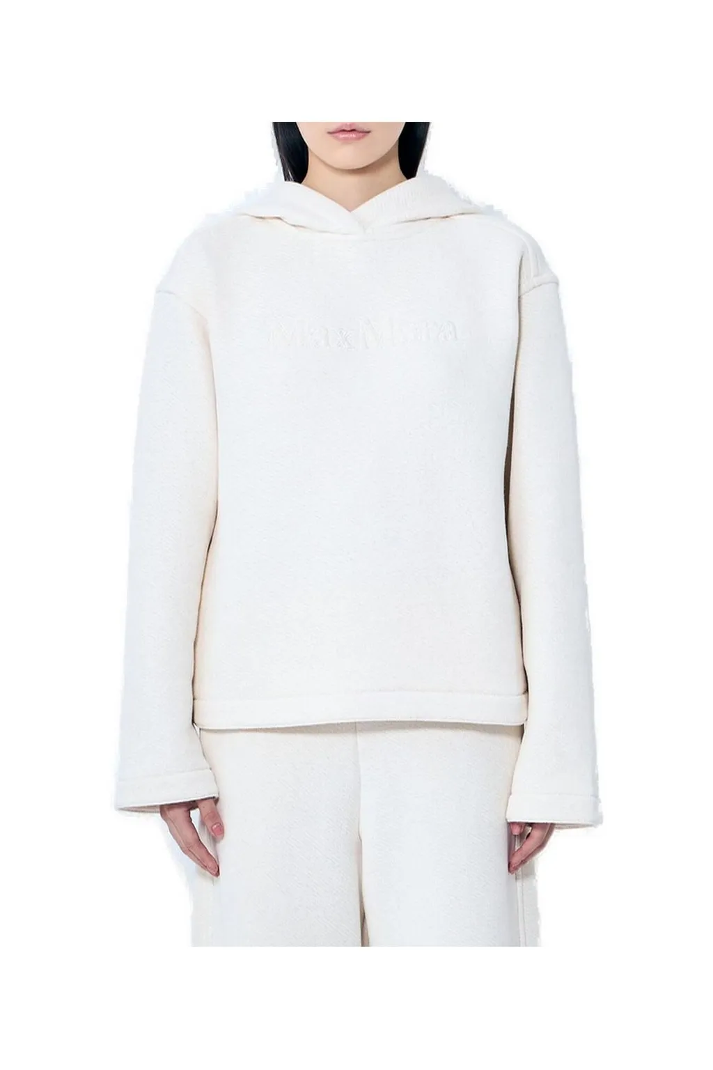 Max Mara Gary Logo Embroidered Hoodie