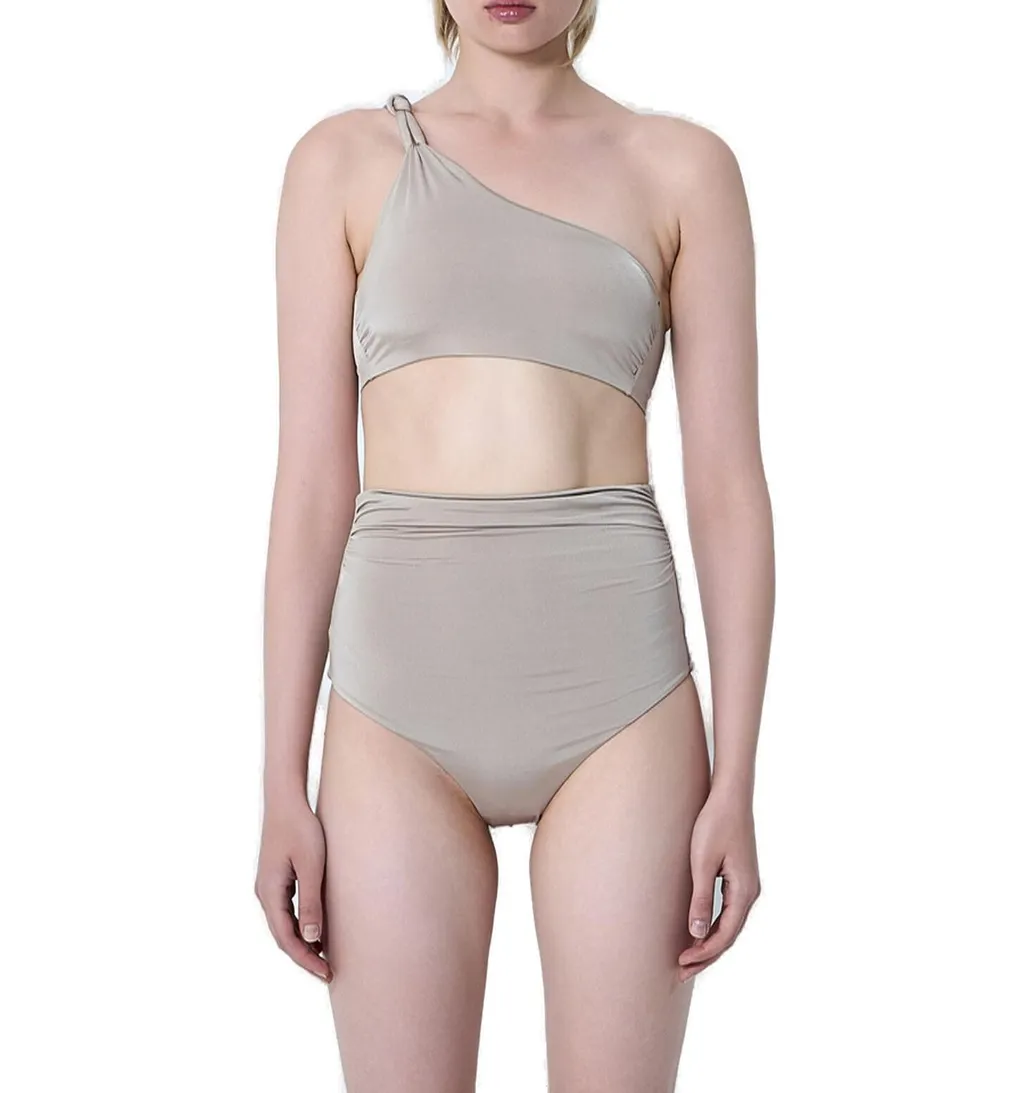 Max Mara Alisia One-Shoulder Bikini Top