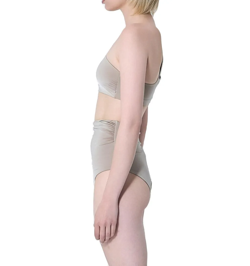 Max Mara Alisia One-Shoulder Bikini Top