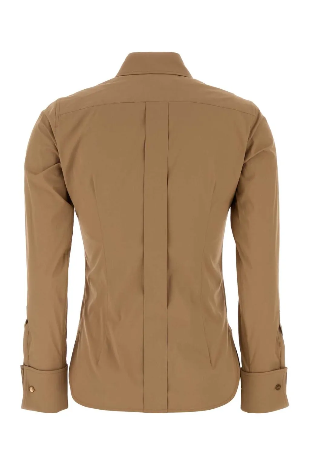 Max Mara Ala Logo Detailed Long-Sleeved Shirt