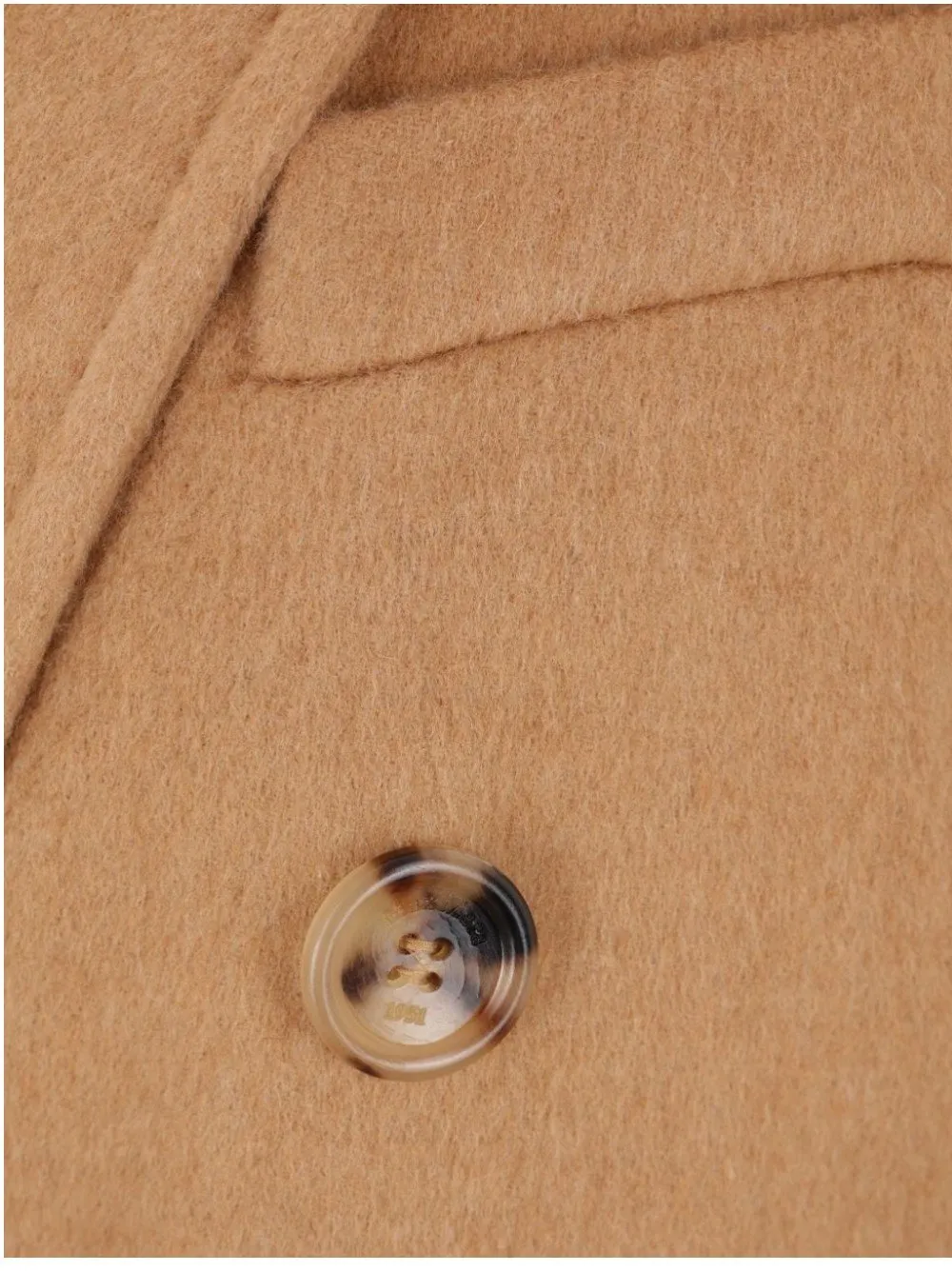 Max Mara Fungo Double-Breasted Long-Sleeved Coat