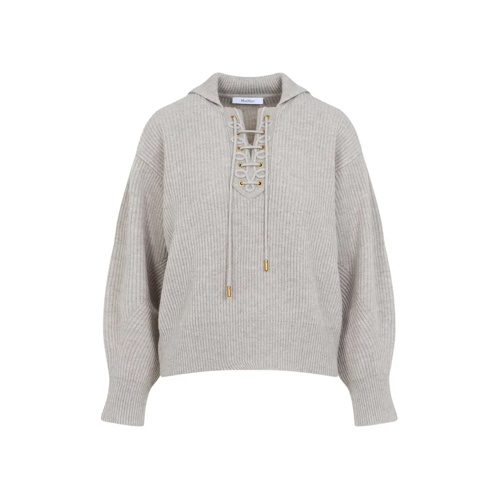 Max Mara Eccelso Eyelet Detailed Jumper