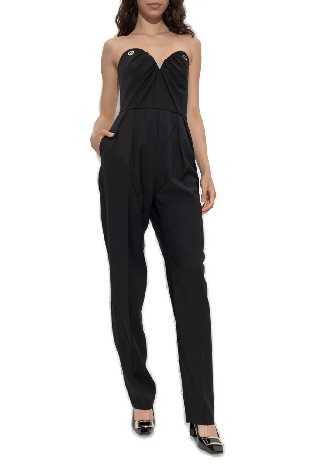 Max Mara Gabrielle Strapless Jumpsuit