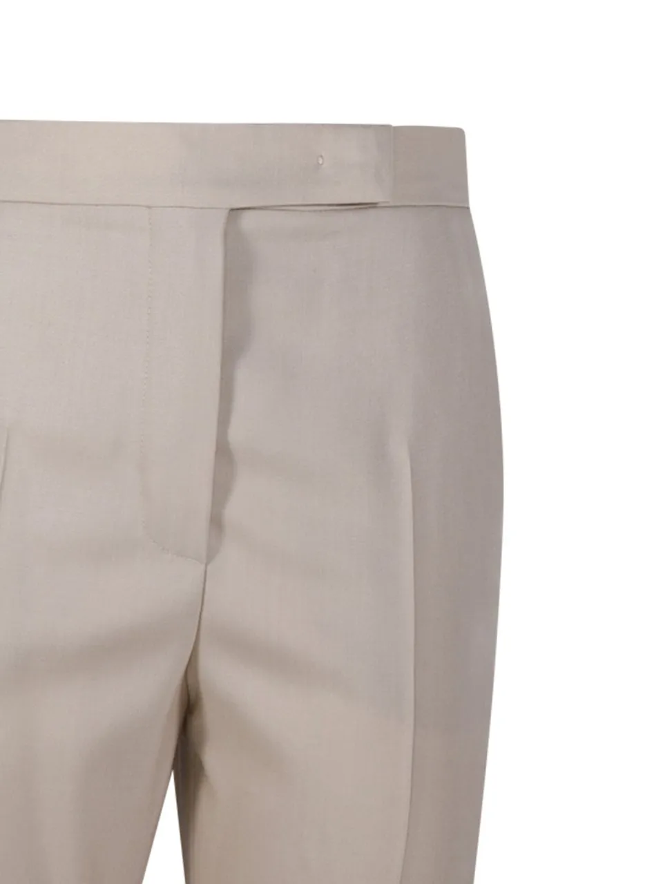 Max Mara Turbigo Pleat Detailed Straight Leg Trousers
