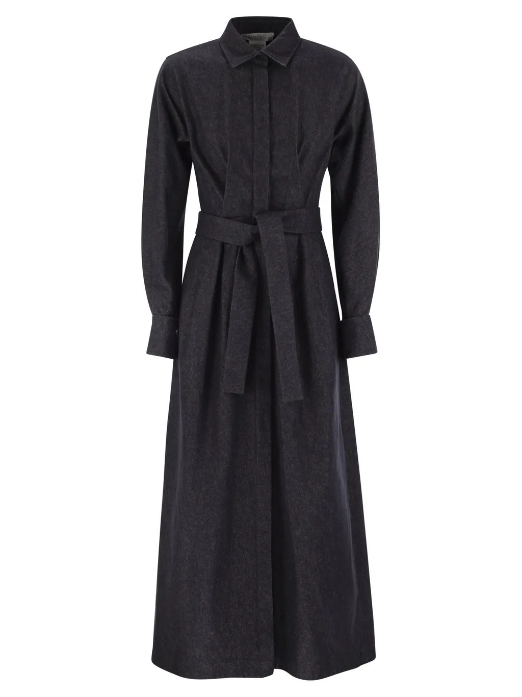 Max Mara Aller Belted Denim Dress
