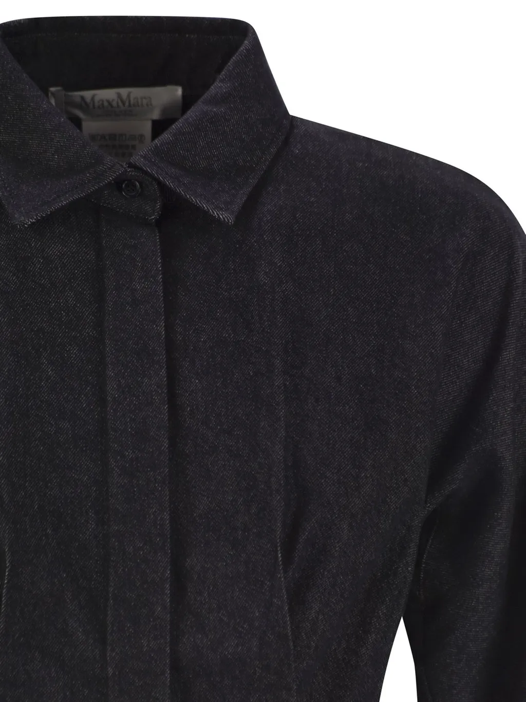 Max Mara Aller Belted Denim Dress