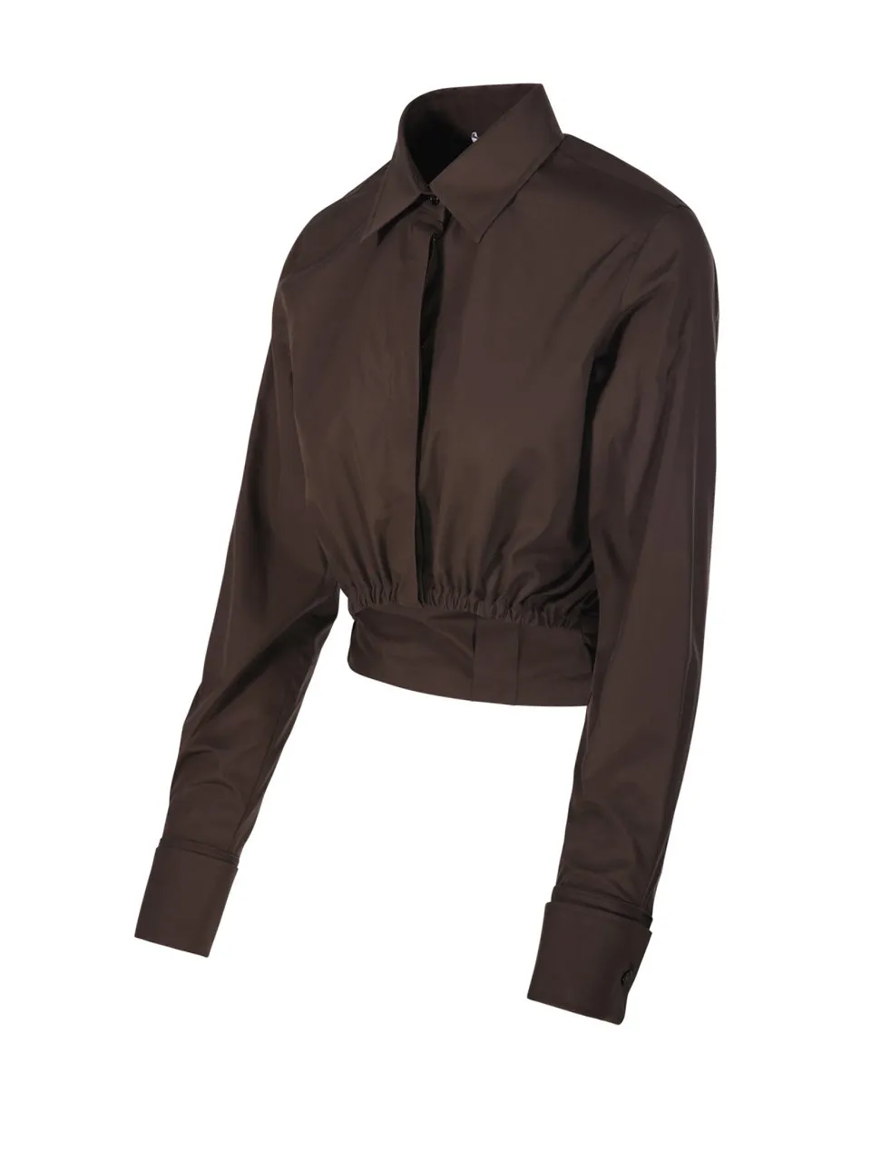 Max Mara Angio Button Detailed Gathered Shirt