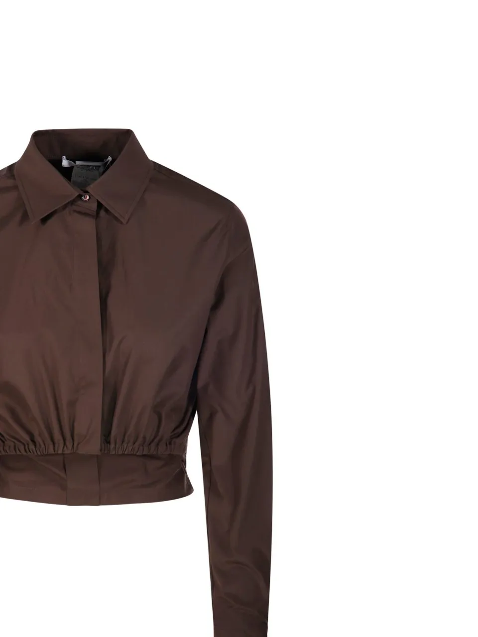Max Mara Angio Button Detailed Gathered Shirt