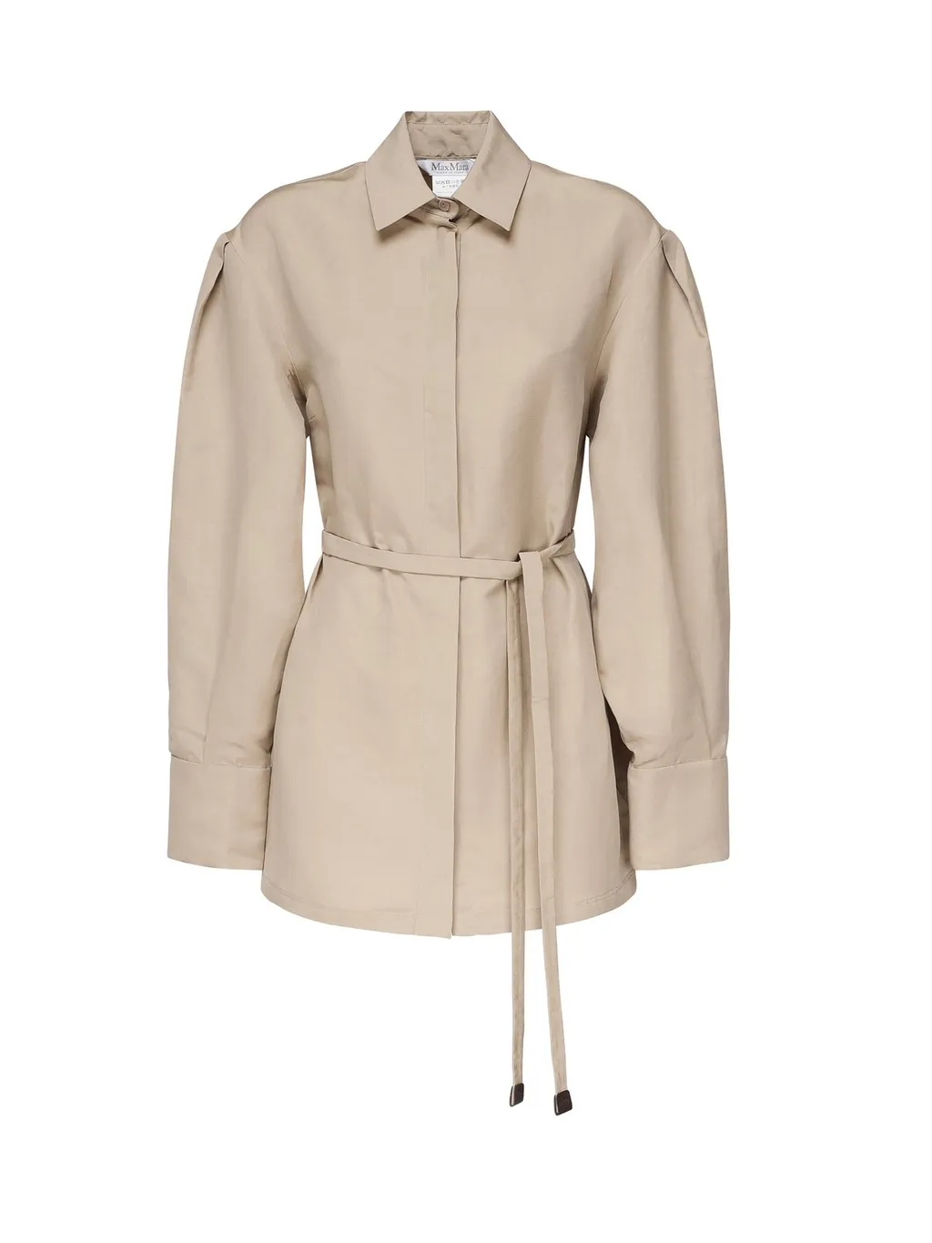 Max Mara Affari Oversized Belted Shirt